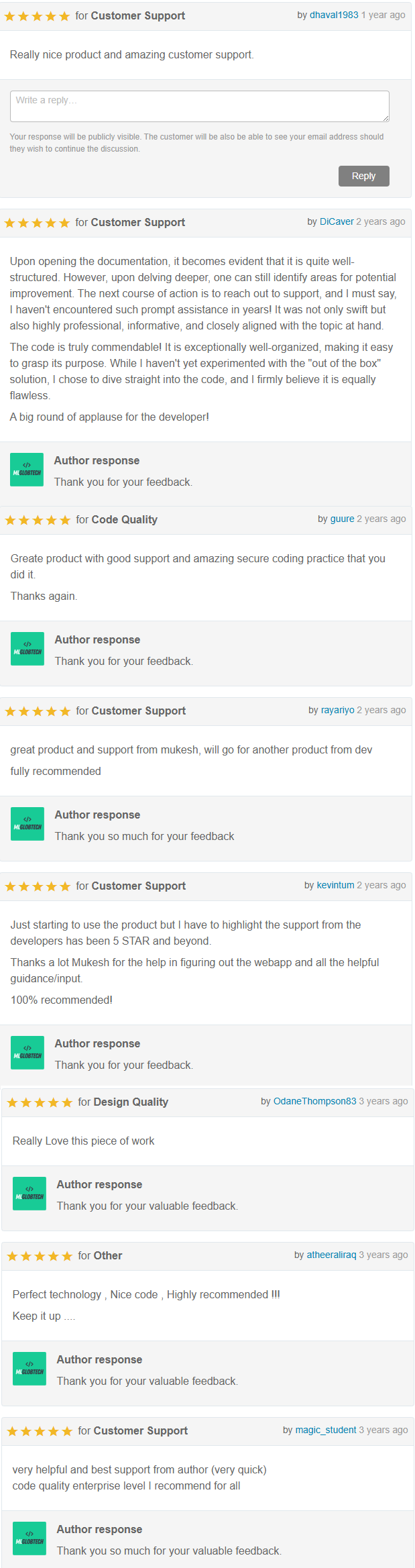 Customer Reviews
