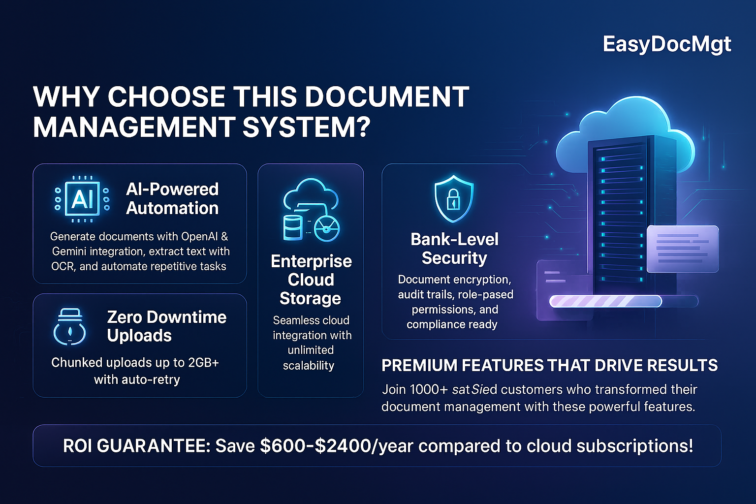 WHY SMART BUSINESSES CHOOSE US OVER EXPENSIVE CLOUD SOLUTIONS