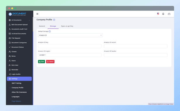 Cloud Storage Integration